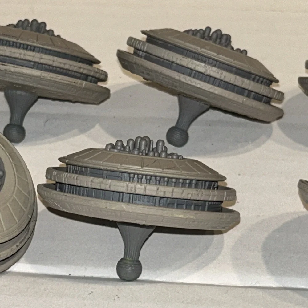 Galoob: Micro Machines - Star Wars - Bedpan Cloud City - 1990s Lot Of 6 A3‎